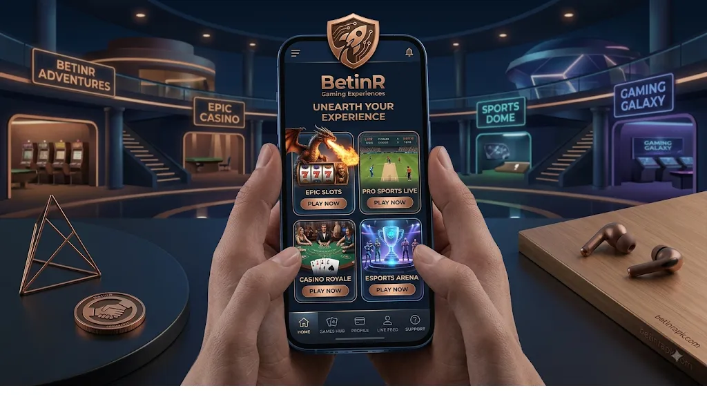 BetinR gaming experiences across mobile game categories