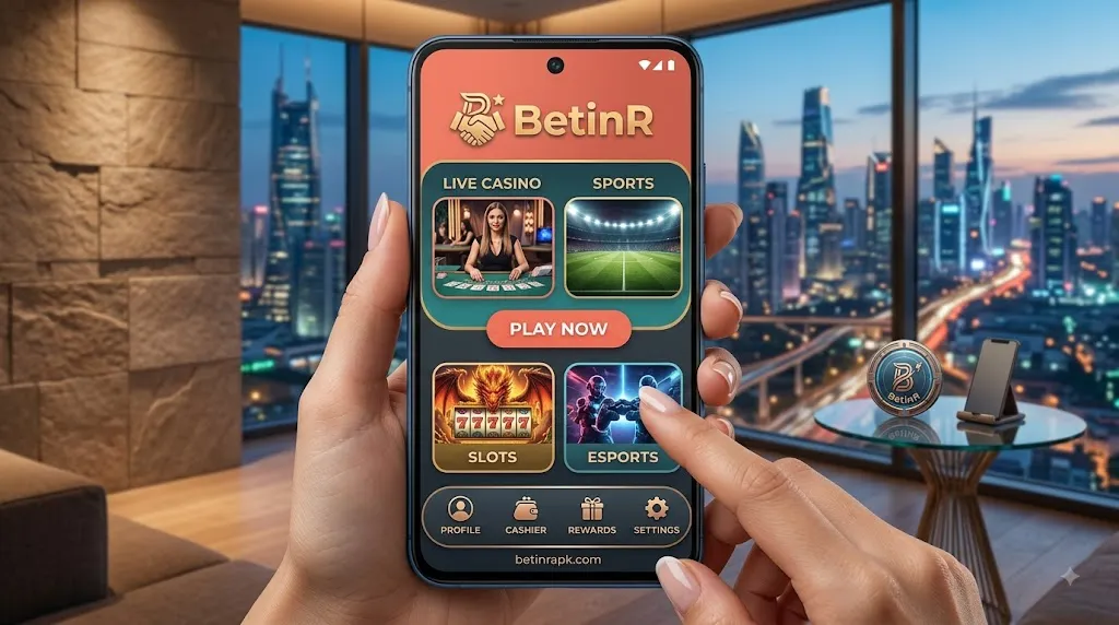 Betinr mobile gaming platform experience on Android