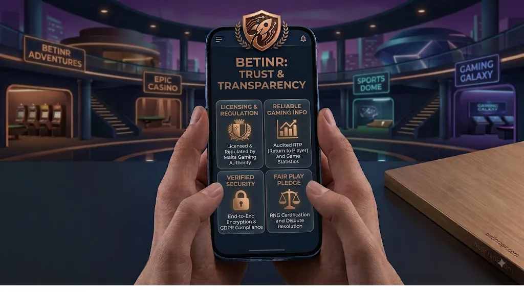 BetinR trust transparency and reliable gaming information